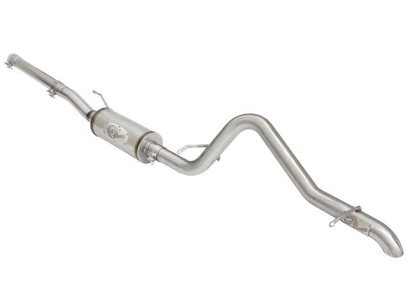 aFe MACHForce XP 2.5in SS-409 Cat-Back Exhaust 07-16 Jeep Wrangler (JK) V6-3.6L/3.8L (2-4 Door) - Burkken Auto Parts
