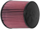 K&N Universal Clamp-On Air Filter 5in Flange ID x 8in Base OD x 6.625in Top OD x 8.625in Height - Burkken Auto Parts