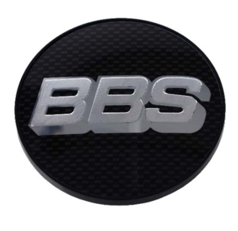 BBS Center Cap 56mm Carbon/Silver - Burkken Auto Parts