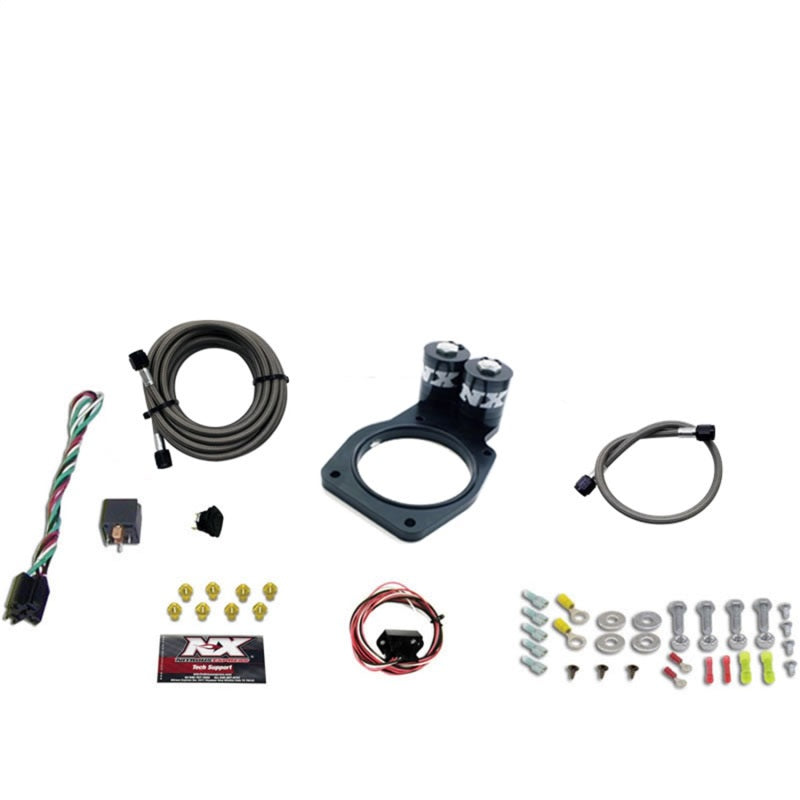 Nitrous Express 10-15 Chevrolet Camaro Nitrous Plate Kit (50-150HP) w/o Bottle - Burkken Auto Parts
