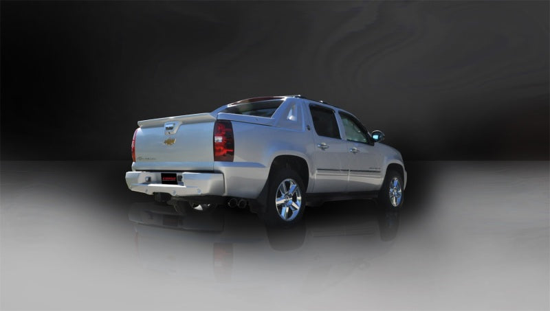 Corsa 2009-2013 Chevrolet Suburban 1500 5.3L V8 Black Sport Cat-Back Exhaust - Burkken Auto Parts