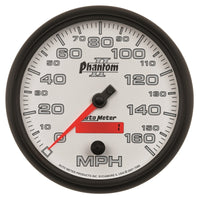 Autometer Phantom II 5in Electrical Programmable Speedometer 150MPH - Burkken Auto Parts