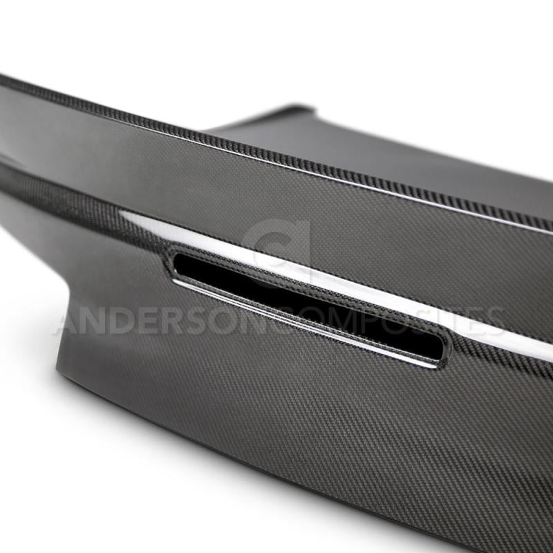 Anderson Composites 2016+ Chevy Camaro Carbon Fiber Double Sided Deck Lid w/ Integrated Spoiler - Burkken Auto Parts