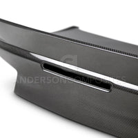 Anderson Composites 2016+ Chevy Camaro Carbon Fiber Double Sided Deck Lid w/ Integrated Spoiler - Burkken Auto Parts