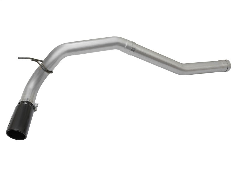 aFe LARGE Bore HD DPF-Back SS Exhaust w/ Black Tip 2016 Nissan Titan XD V8-5.0L (td) - Burkken Auto Parts