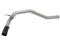 aFe LARGE Bore HD DPF-Back SS Exhaust w/ Black Tip 2016 Nissan Titan XD V8-5.0L (td) - Burkken Auto Parts