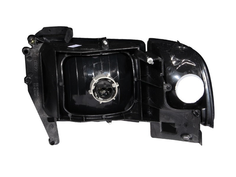 ANZO 1994-2001 Dodge Ram Crystal Headlights Chrome - Burkken Auto Parts
