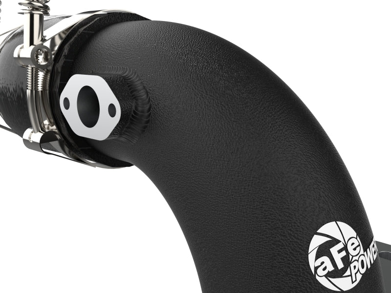 aFe Kia Stinger 18-22 V6-3.3L (tt) BladeRunner Cold Charge Pipe- Black - Burkken Auto Parts