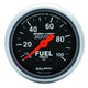 Autometer Sport-Comp 52mm 0-100 PSI Mechanical  Fuel Pressure Gauge - Burkken Auto Parts