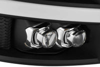 AlphaRex 07-13 Chevy 1500HD(NewBody) NOVA LED Proj Headlight Plank Sty Glos Blk w/Activ Lite/Seq Sig - Burkken Auto Parts