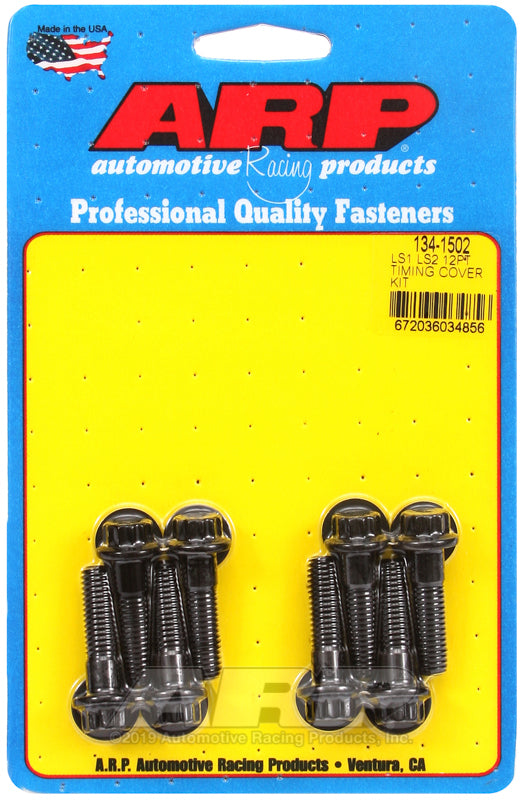 ARP 12pt Timing Cover Bolt Kit Chevy LS1 - LS2 - Burkken Auto Parts