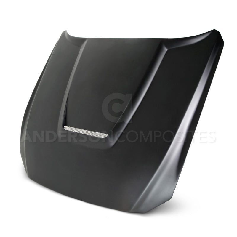 Anderson Composites 15-16 Ford Mustang (Excl. GT350/GT350R) Type-GR Fiberglass Hood - Burkken Auto Parts