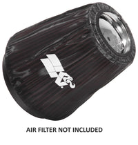 K&N Black Drycharger Round Tapered Custom Air Filter Wrap - Burkken Auto Parts