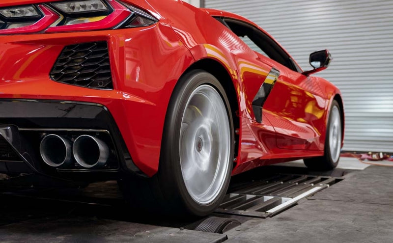 MagnaFlow Tip Stainless Double Wall Round Dual Outlet Polish 3in DIA 2.25in Inlet 9.75in Len (qty 2) - Burkken Auto Parts