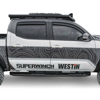 Westin 05-23 Toyota Tacoma Rock Slider - Textured Black