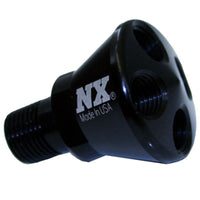 Nitrous Express 4 Port Micro Showerhead Distribution Block - Black - Burkken Auto Parts