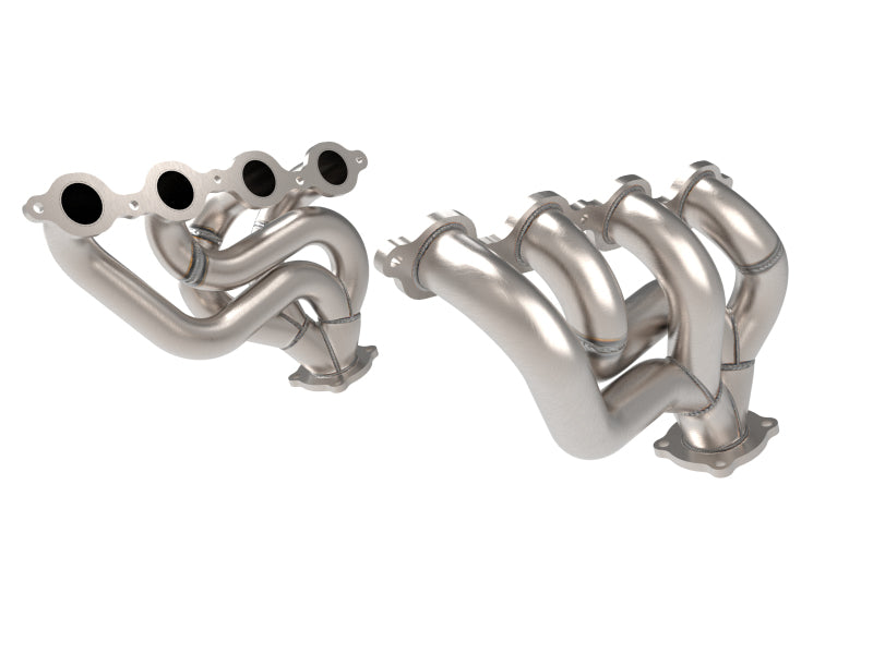 aFe Twisted 1-3/4in 304SS Shorty Header 16-21 Chevy Camaro SS 6.2L V8 - Burkken Auto Parts