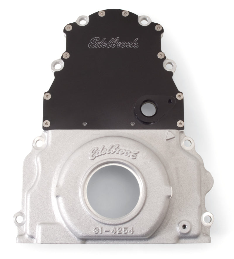 Edelbrock Timing Cover 2-Piece for GM Gen 4 Ls-Series - Burkken Auto Parts