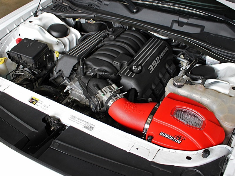 aFe POWER Momentum GT Limited Edition Cold Air Intake 11-17 Dodge Challenger/Charger SRT - Red - Burkken Auto Parts