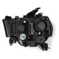 AlphaRex 19-21 Ram 2500 PRO-Series Projector Headlights Plank Style Alpha Black w/Activation Light - Burkken Auto Parts