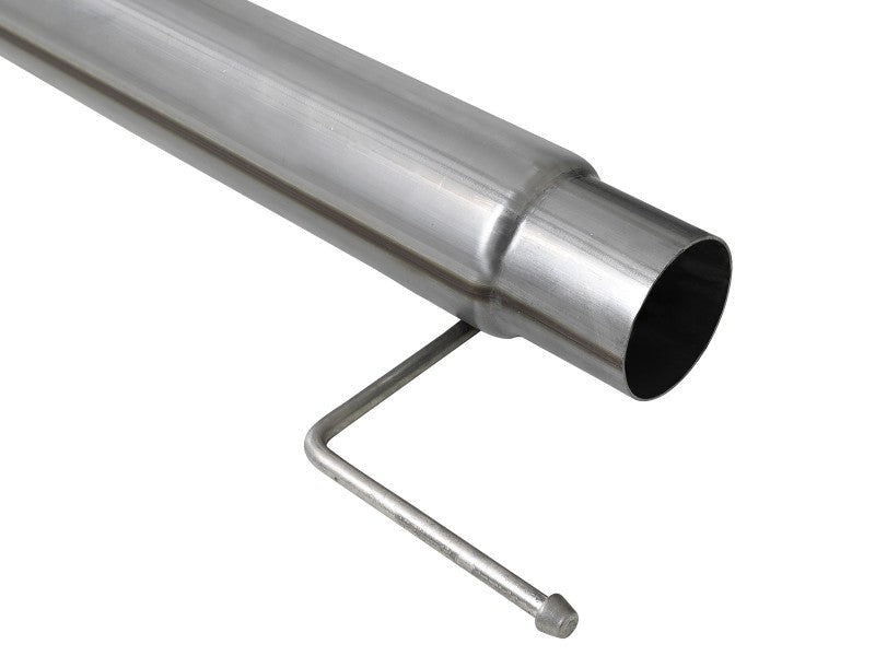 aFe 2021 Ford F-150 V6-3.0L (td) Large Bore 409 SS DPF-Back Exhaust System w/ Polished Tip - Burkken Auto Parts