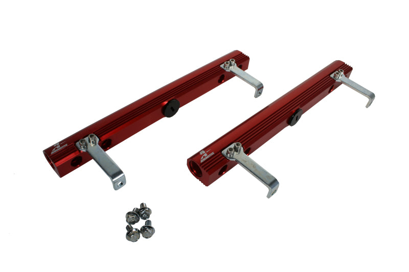 Aeromotive Fuel Rails for Edelbrock 29785 SBC Intake - Burkken Auto Parts