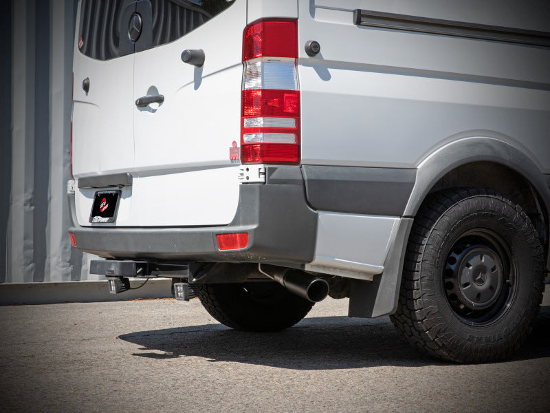 aFe Vulcan Series 3in 304SS DPF-Back Exhaust w/ Black Tip 14-18 Mercedes-Benz Sprinter 2500 - Burkken Auto Parts