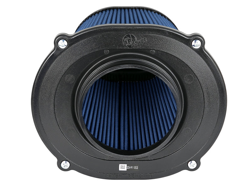 aFe Quantum Pro-5 R Air Filter Inverted Top - 5in Flange x 8in Height - Oiled P5R - Burkken Auto Parts