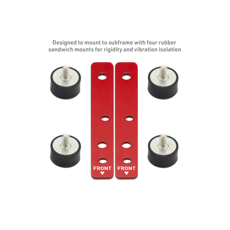 Mishimoto 2024+ Ford Mustang 2.3L EcoBoost Performance Intercooler Kit -  Black/Black - Burkken Auto Parts