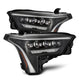 AlphaRex 22-23 Toyota Tundra NOVA-Series Headlights Black w/Amber DRL - Req 810029 OR 810030 - Burkken Auto Parts