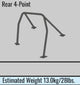 Cusco Safety 21 2-Pssgr 4-PT Roll Cage Nissan Skyline R33 - (S/O-No Cancel)
