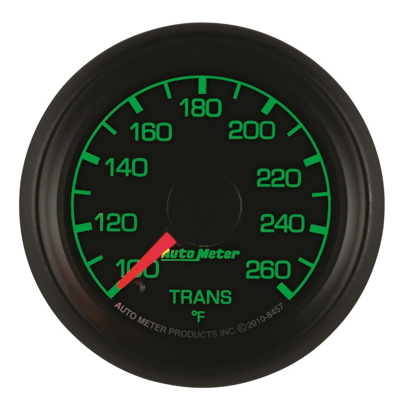 Autometer Factory Match Ford 52.4mm Full Sweep Electronic 100-260 Deg F Transmission Temp Gauge - Burkken Auto Parts