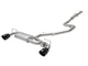 aFe Hyundai Veloster N 21-22 L4-2.0L (t) Takeda Cat-Back Exhaust System- Black Tips - Burkken Auto Parts