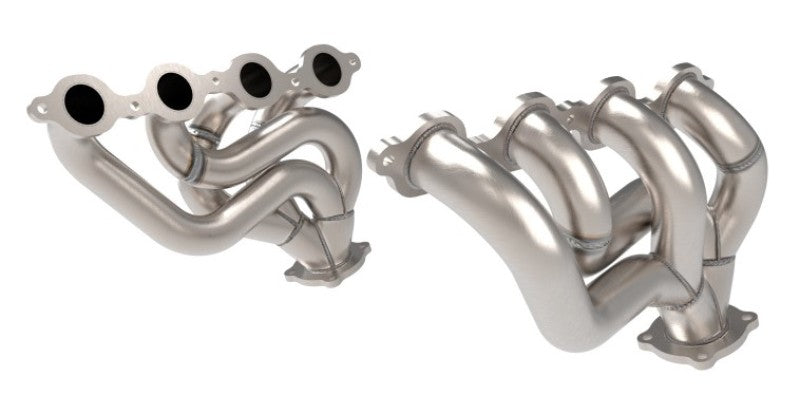 aFe Twisted 1-3/4in 304SS Shorty Header 16-21 Chevy Camaro SS 6.2L V8 - Burkken Auto Parts