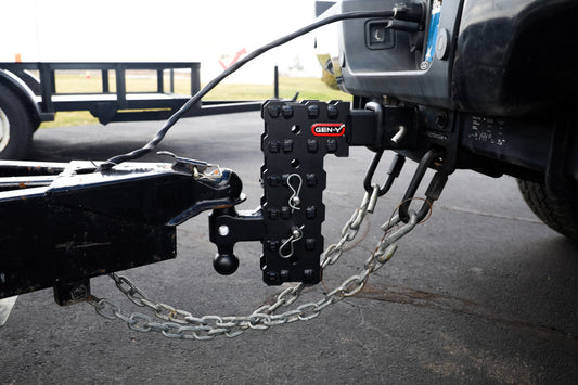 Gen-Y Phantom-X 2.5in Solid Shank 10in Drop 1.6K TW 16K Hitch w/GH-052 (No Flat Towing)