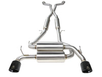 aFe Takeda 2-1/2 in 304 SS Cat-Back Exhaust System Infiniti G37 08-13/Q60 14-15 V6-3.7 w/ Black Tips - Burkken Auto Parts