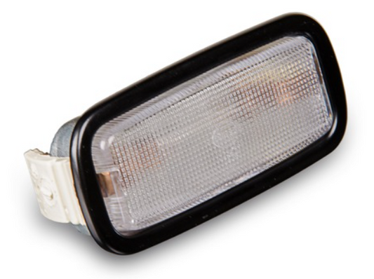 Porsche Interior Light with Black Frame (61-98) 901-632-101-29-OEM
