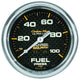 Autometer Carbon Fiber 66.7mm 0-15 PSI W/O ISO Fuel Pressure Gauge - Burkken Auto Parts