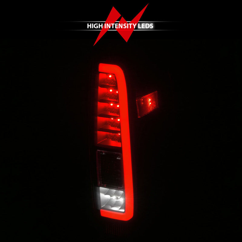 ANZO 2005-2021 Nissan Frontier LED Taillights Black Housing/Smoke Lens - Burkken Auto Parts
