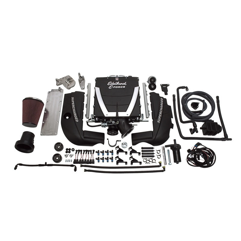 Edelbrock Supercharger Universal - GM Gen IV Block LS3/L92 Rectangular Port Heads Corvette Belt - Burkken Auto Parts