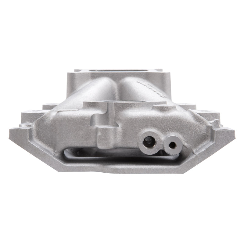 Edelbrock Manifold SBC Victor E-Tec EFI Satin - Burkken Auto Parts