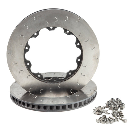 Alcon Nissan R35 GT-R Gen 2 390X32.8mm Rotor Ring Kit - Front Right - Burkken Auto Parts
