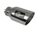 aFe Power Universal 5in Inlet 8in Outet MACH Force-XP Clamp-On Exhaust Tip - Polished - Burkken Auto Parts