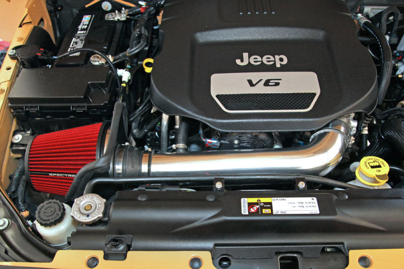 Spectre Air Intake Kit Jeep Wrangler V6-3.6L F/I 12-18 - Burkken Auto Parts