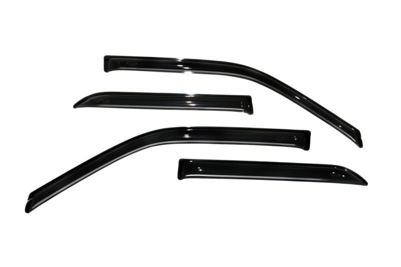 AVS 98-02 Honda Passport Ventvisor Outside Mount Window Deflectors 4pc - Smoke - Burkken Auto Parts