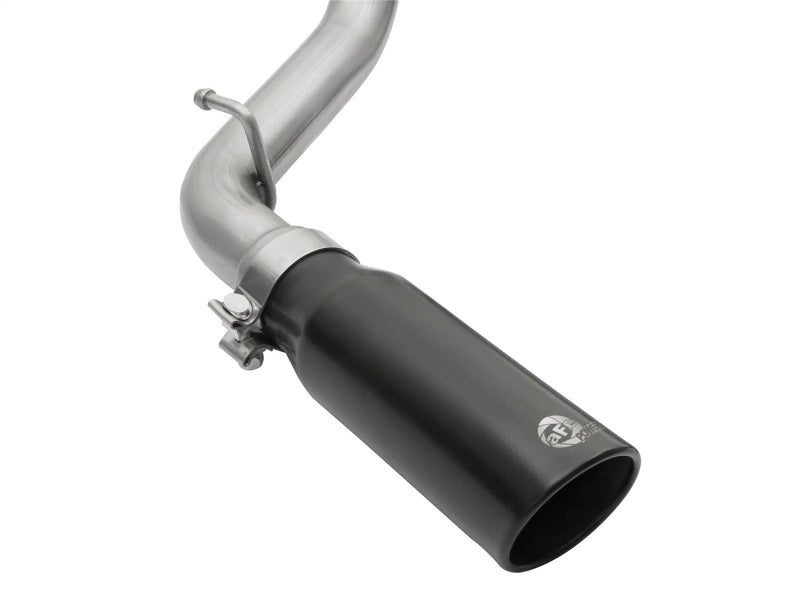 aFe MACHForce XP Cat Back SS Exhausts  Black Tips 05-12 Toyota Tacoma L4-2.7L - Burkken Auto Parts