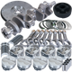Eagle Ford 302 3.400in Crank 5.400in I-Beam Rods 4.040in Pistons 164 Tooth FW Balanced Assembly - Burkken Auto Parts