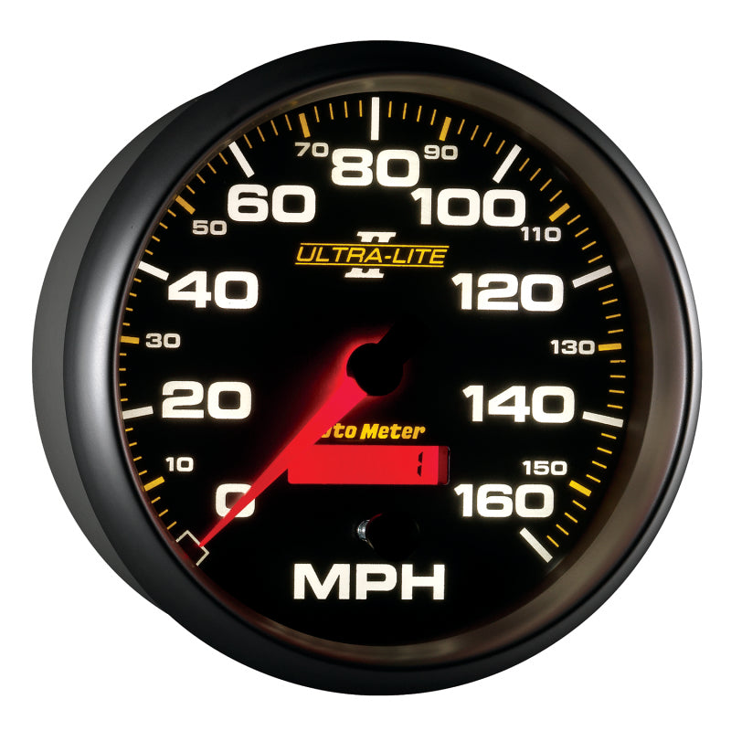 Autometer Ultra-Lite II 5 Inch 160 MPH FSE Programmable Speedometer - Burkken Auto Parts