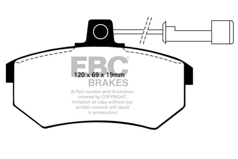 EBC Brakes Greenstuff 2000 Series Sport Pads - Burkken Auto Parts