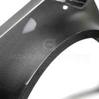 Anderson Composites 17-18 Ford Raptor Type-Wide Carbon Fiber Front Fenders (Pair) - Burkken Auto Parts